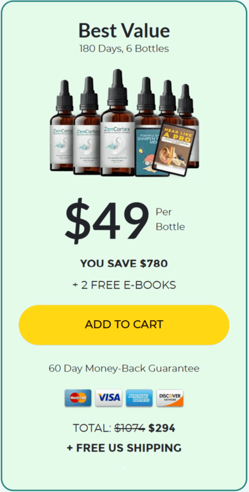 ZenCortex offer price